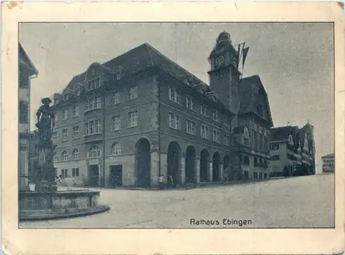 Rathaus Ebingen - Feldpost - Albstadt -481478