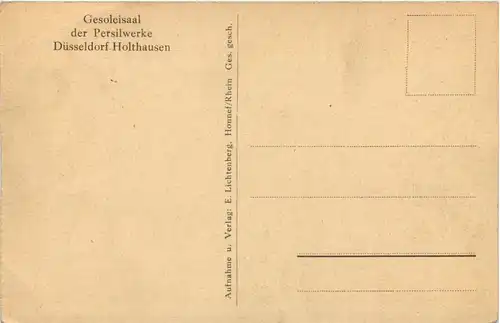 Düsseldorf - Holthausen - Gesoleisaal der Persilwerke -621856