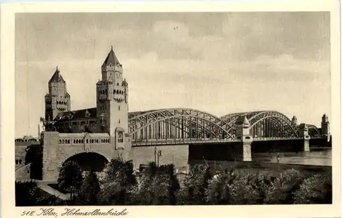 Köln - Hohenzollernbrücke -620972