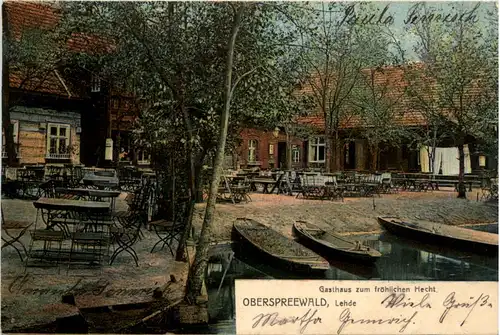 Spreewald, Lehde, Zum fröhlichen Hecht -398384