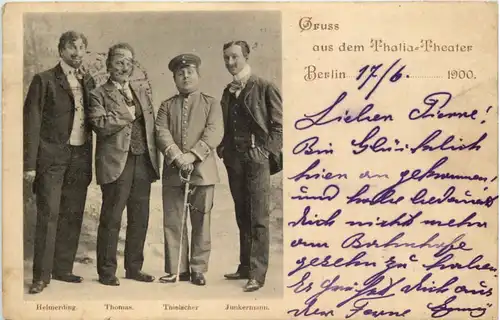 Berlin - Gruss aus dem Thalia Theater 1900 -621052