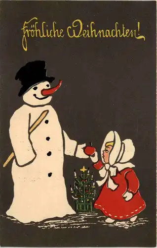 Weihnachten - Schneemann -623494