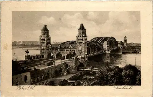 Köln am Rhein - dombrücke -621092