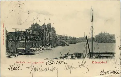 Zollhafen mit Lagerhaus -622690