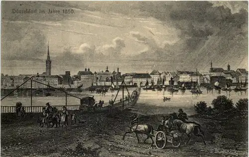 Düsseldorf im Jahre 1850 -622710