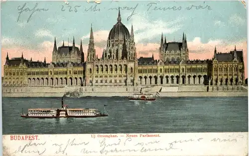 Budapest - Neues Parlament -623734
