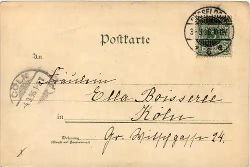Gruss aus Düsseldorf - Litho 1896 -622762