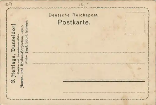 Düsseldorf - G. Hettlage Special Geschäft - Litho -622822