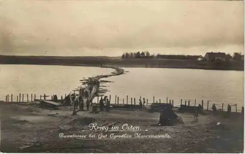 Buwelnosee bei Gut Ogrodken Marczinawalla Ostpreussen - Feldpost 20. Inf. Regiment -623854