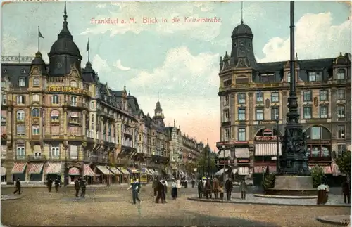 Frankfurt am Main - Blick in die Kaiserstrasse -623240