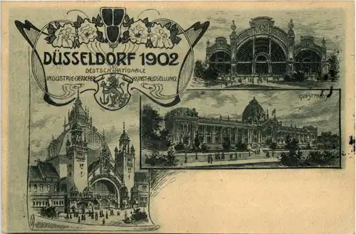 Düsseldorf 1902 - Deutsche Nationale Industrie Kuns Ausstellung - PP15 C35 -622862