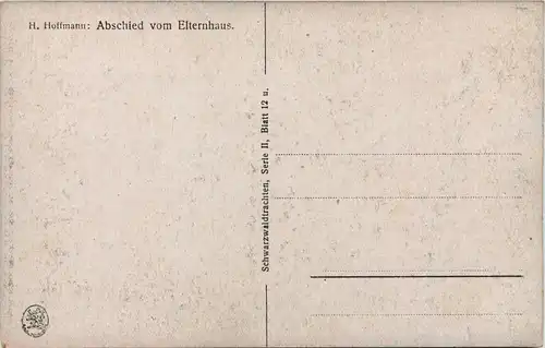 Künstlerkarte H. Hoffmann -623050