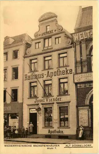 Düsseldorf - Markt 7 - Rathaus Apotheke -621612