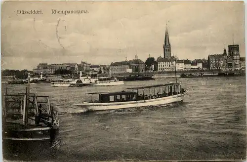 Düsseldorf - Rheinpanorama -622656