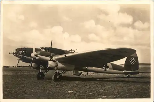 Wehrmacht Heinkel Kampfflugzeug He 111 - 3. Reich -482718
