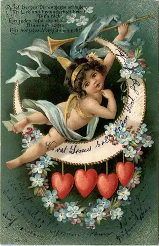 Engel - Prägekarte -482818