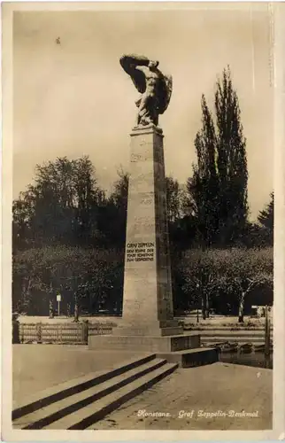 Konstanz - Graf Zeppelin-Denkmal -623242