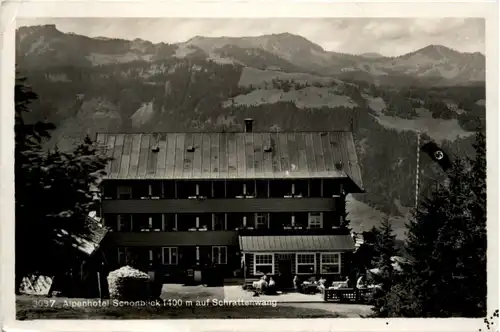 Alpenhotel Schönblick auf Schrattenwang - 3. Reich -494884