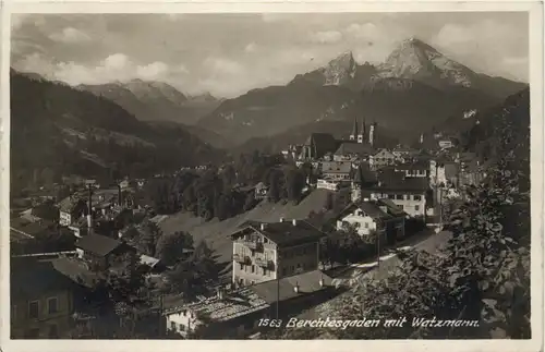 Berchtesgaden mit Watzmann -623402