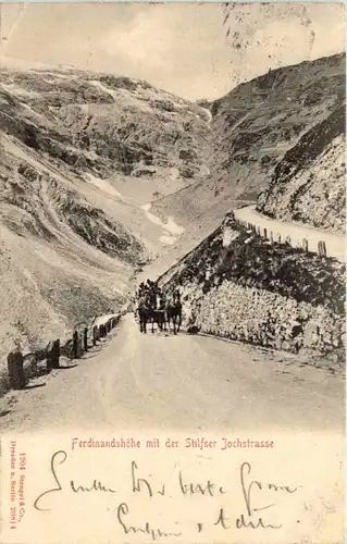 Ferdinandshöhe mit Stilfser Jochstrasse -624544