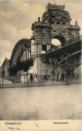 Düsseldorf - Rheinbrücke -624714