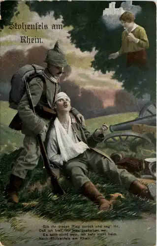 Stolzenfels am Rhein - Feldpost 15. Bayr. Inf. Regiment -623918