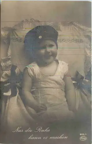 Nur die Ruhe kann es machen - Feldpost Eisenbahndirektion -623882