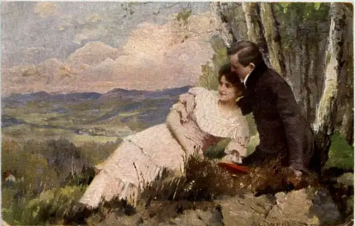 Künstlerkarte C. Weber -623938