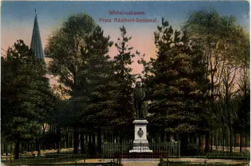 Wilhelmshaven - Prinz Adalbert Denkmal -483518