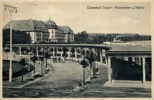 Ostseebad Zoppot - Kolonnaden -625568