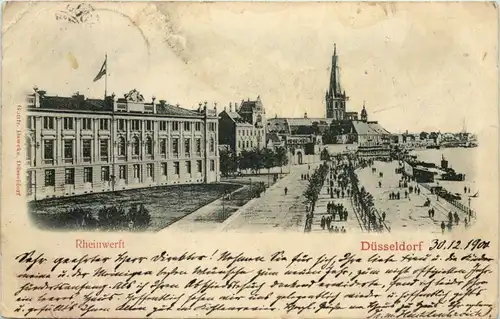 Düsseldorf - Rheinwerft -622672