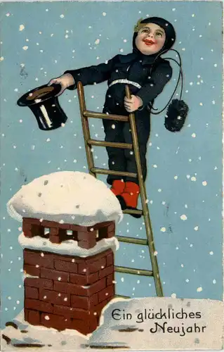 Neujahr - Schornsteinfeger -624142