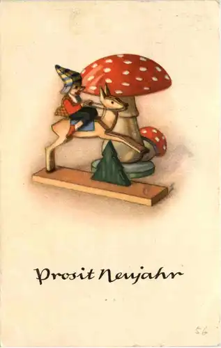 Neujahr - Pilz -624242