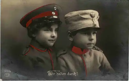 Wir halten durch - Feldpost Rekruten Depot -623996