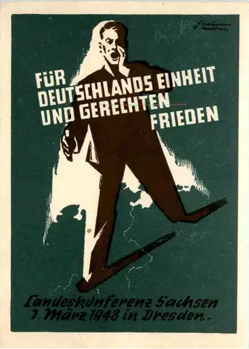 Dresden - Landeskonferenz Sachsen 1948 -495884