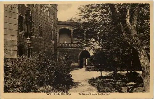 Wittenberg, Teilansicht vom Lutherhof -511726