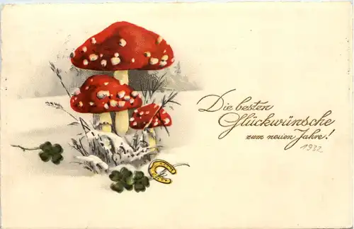 Neujahr - Pilz -624236