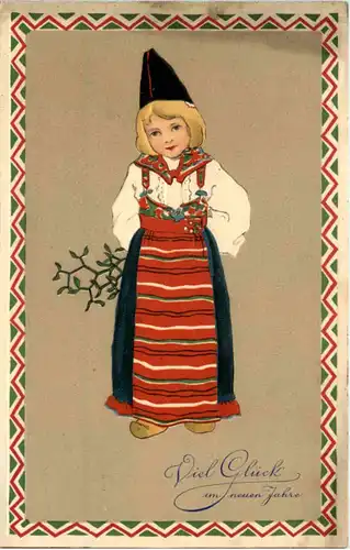 Neujahr - Tracht -624256