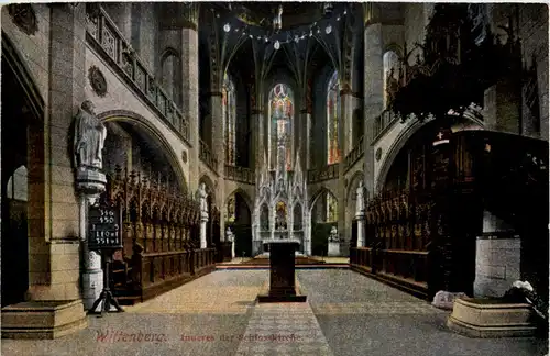 Wittenberg, Schlosskirche, Innenansicht -511826
