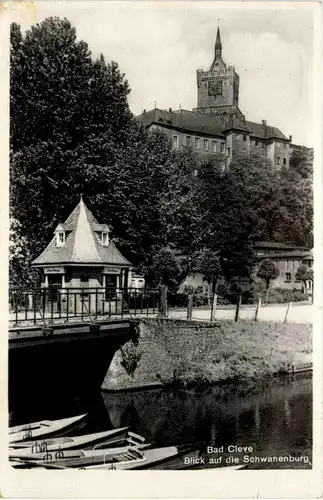 Bad Cleve - Blick auf die Schwanenburg -624758