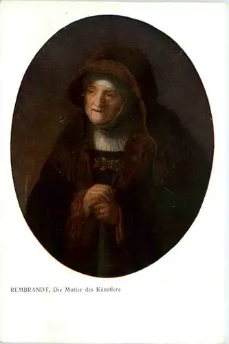 Künstlerkarte Rembrandt -484210