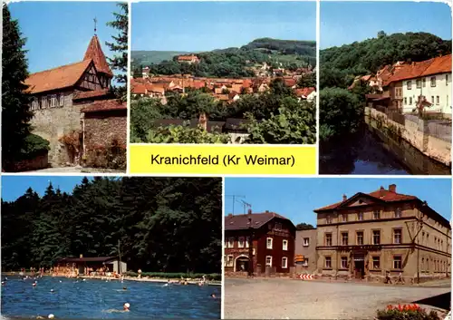 Kranichfeld Kr.Weimar, div. Bilder -511946