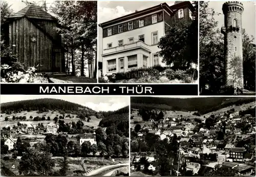 Manebach, Thür., div. Bilder -511966