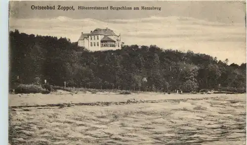 Zoppot - Höhengaststätte Bergschloss -625168