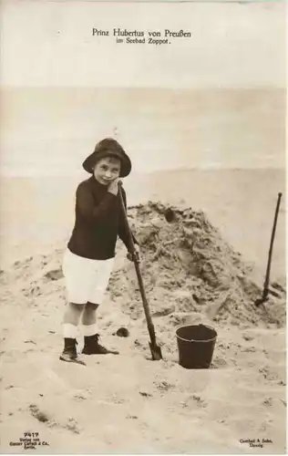 Zoppot - Prinz Hubertus von Preussen -625228