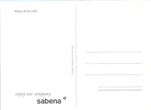 Sabena Airbus A310 -484354