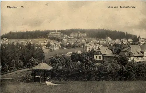 Oberhof, Blick vom Tambacherweg -512016