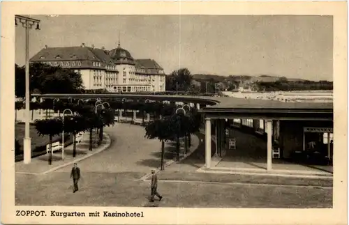 Ostseebad Zoppot - Kurgarten -625564