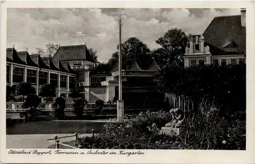 Ostseebad Zoppot - Terassen und Orchester im Kurgarten -625036