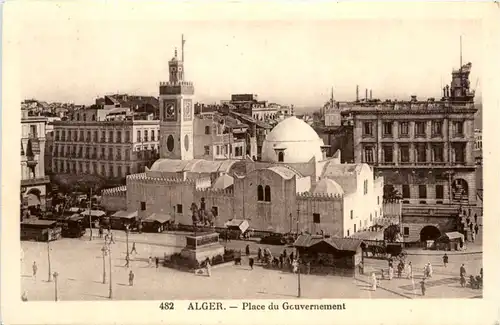 Alger - Place du gouvernement -484654